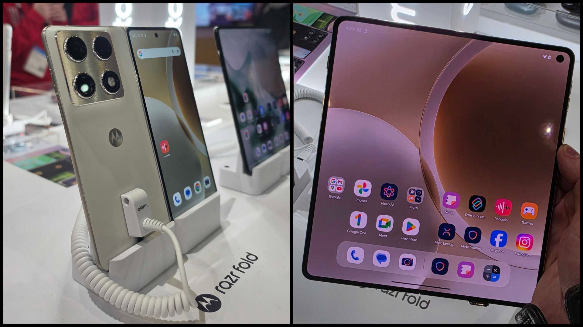 Motorola Razr Fold skladačka mobil