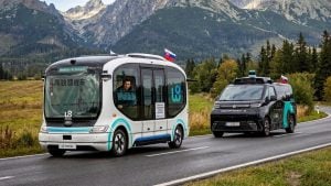 Autonómne autá na Slovensku test