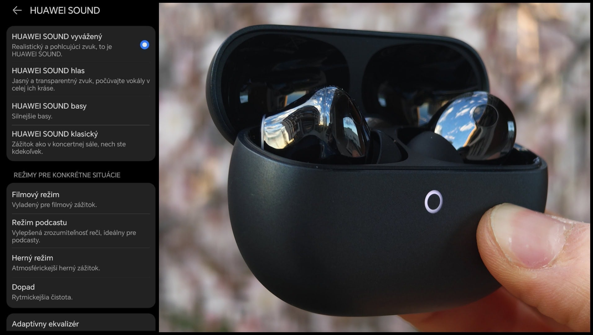 Huawei Free Buds 5 Pro recenzia