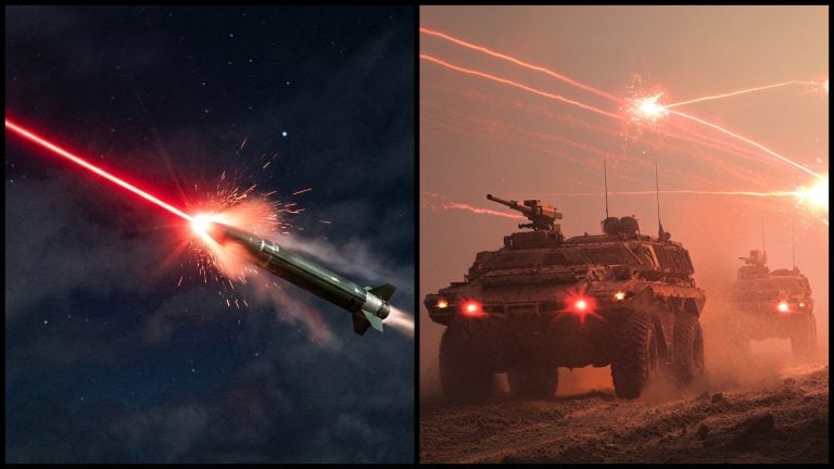 laserové zbrane, armáda