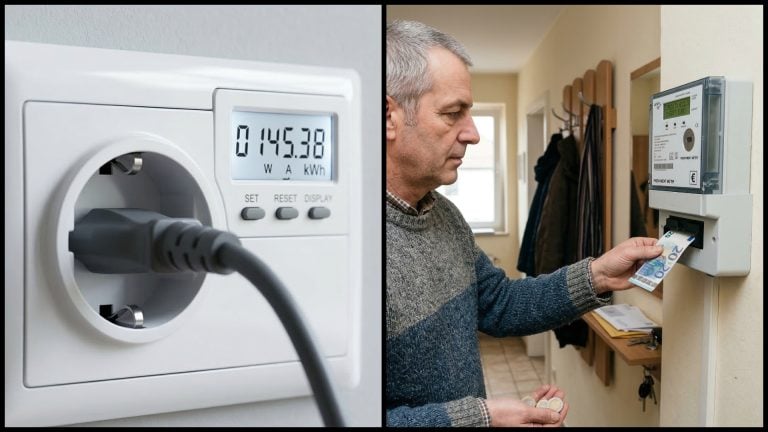 Zásuvka, elektromer