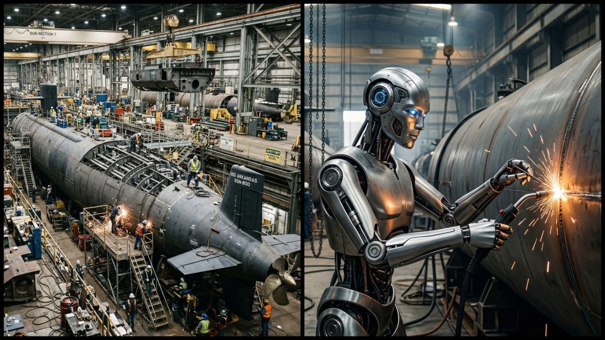 Továreň na ponorky, AI robot