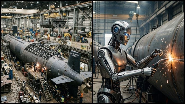 Továreň na ponorky, AI robot