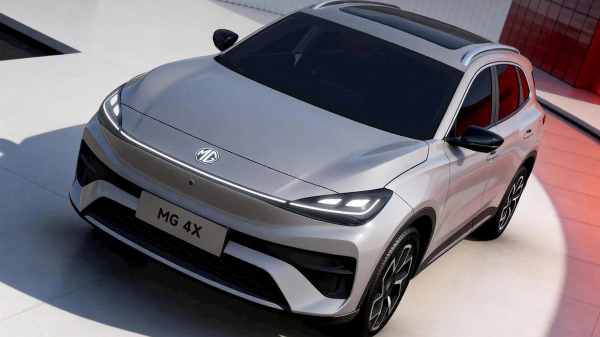 nový MG elektromobil