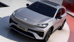 nový MG elektromobil