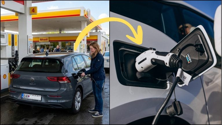 tankovanie a nabíjanie