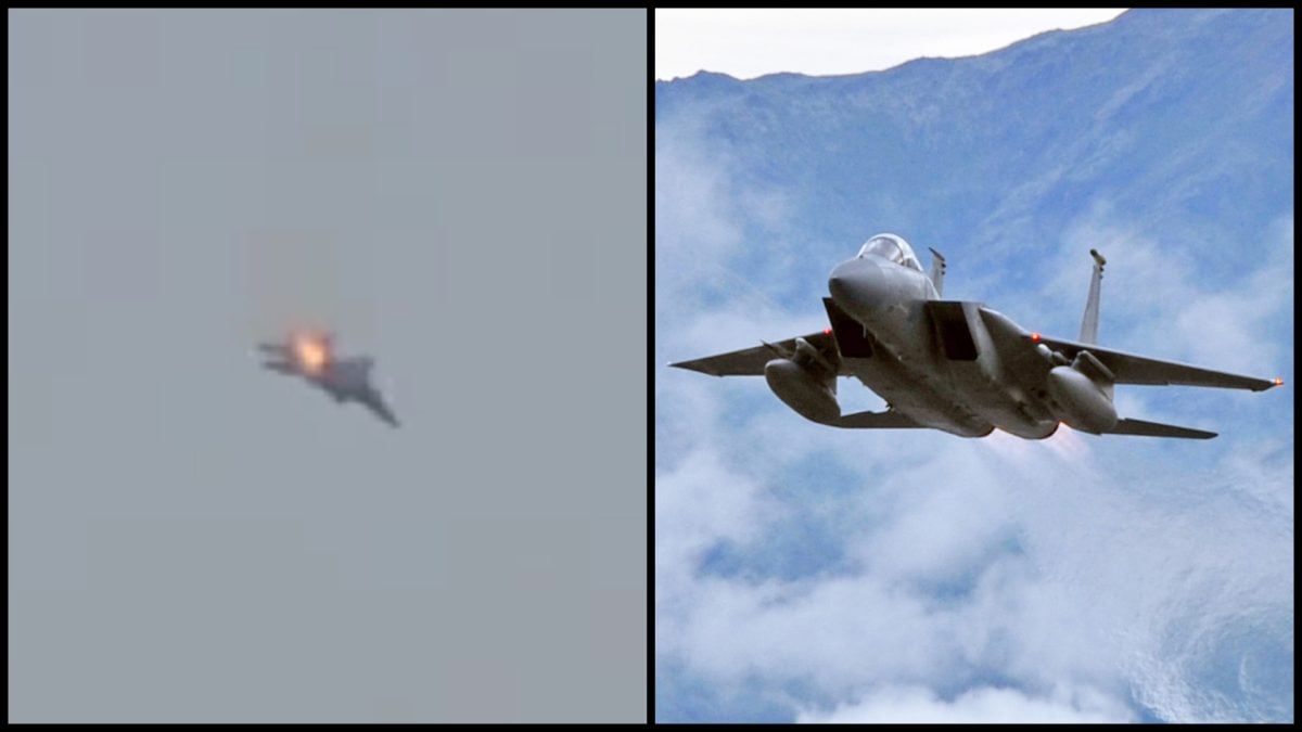 Zostrelenie stíhačky F-15