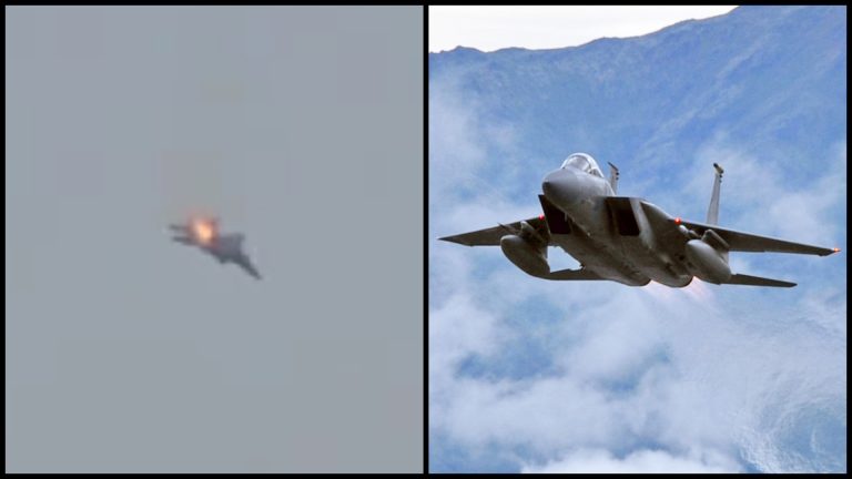 Zostrelenie stíhačky F-15