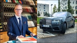 Rolls-Royce šéf a auto