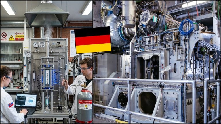 vodikovy motor nemecko