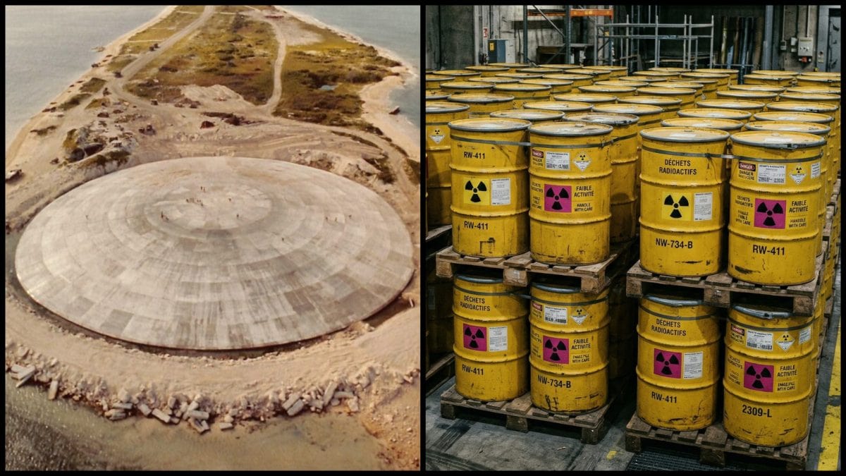 Rádioaktívne úložisko, odpad
