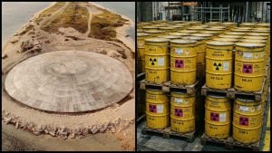 Rádioaktívne úložisko, odpad