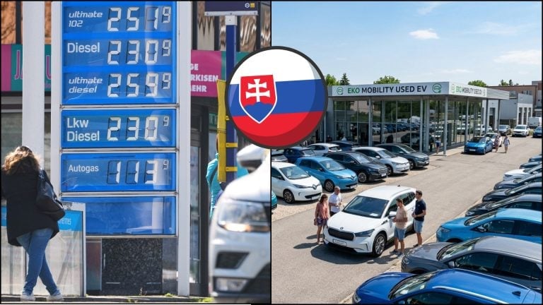 benzinka a ojazdene ev