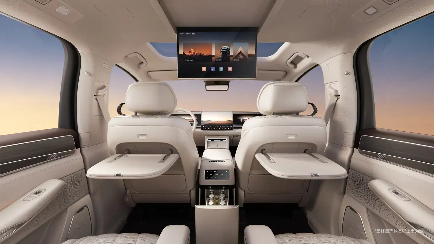 BYD ev interiér
