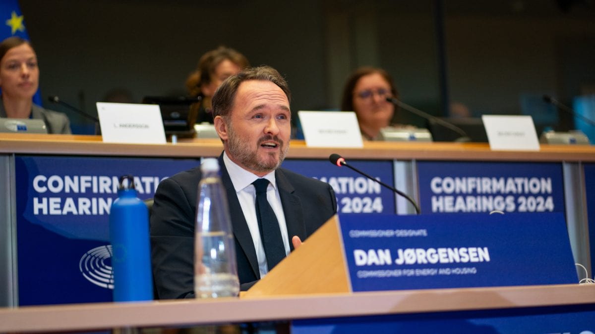 eurokomisar jorgensen reční