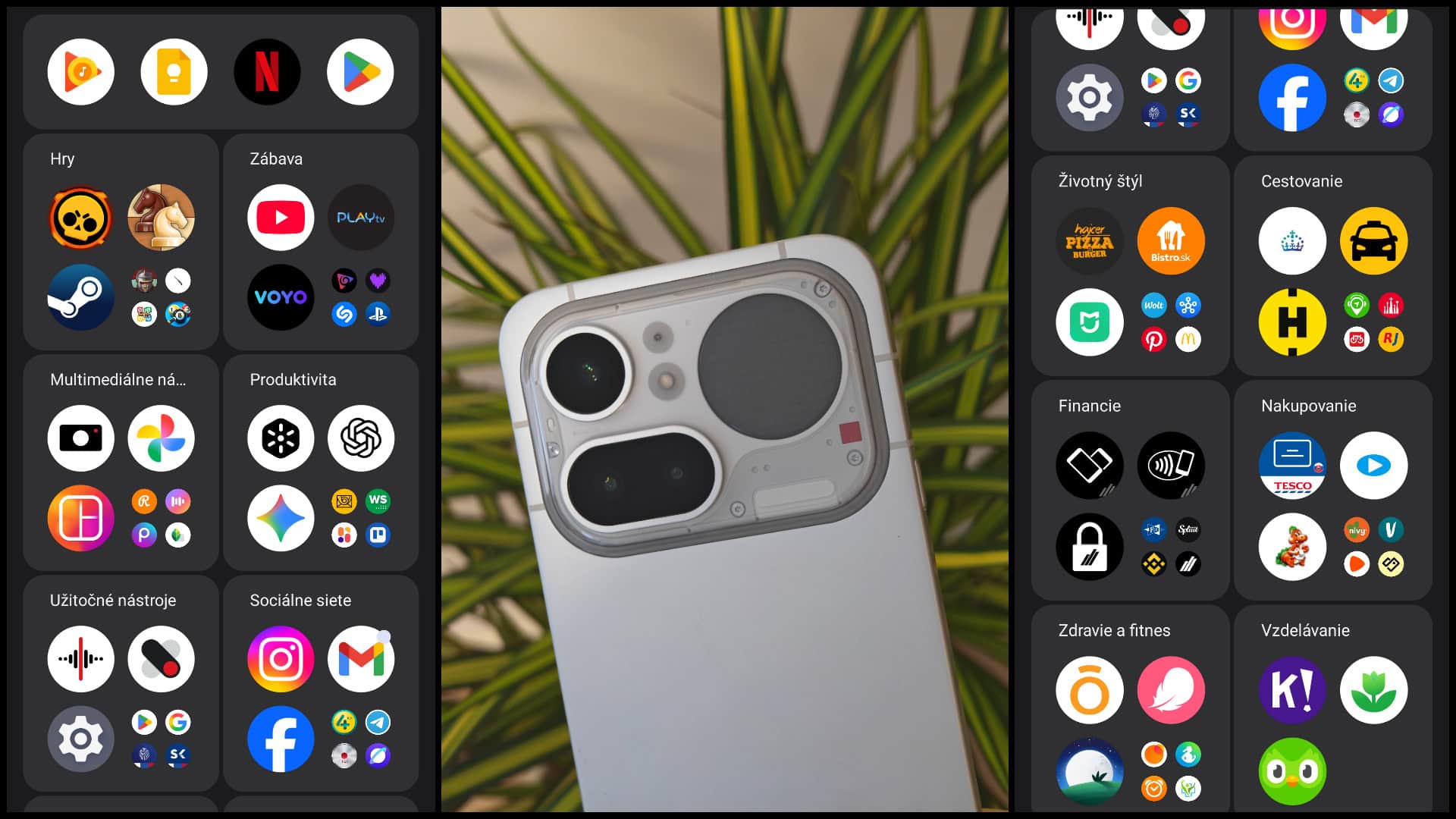 Aplikácie nothing phone mobil recenzia