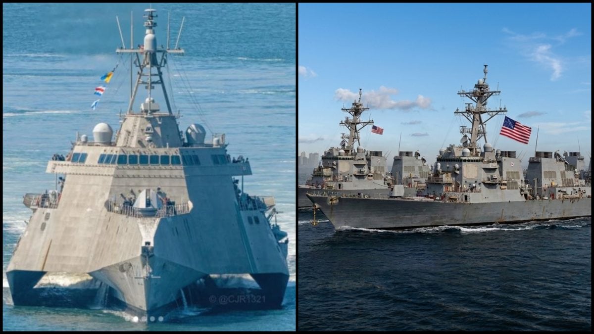 Zlatá flotila Trumpa USA námorníctvo