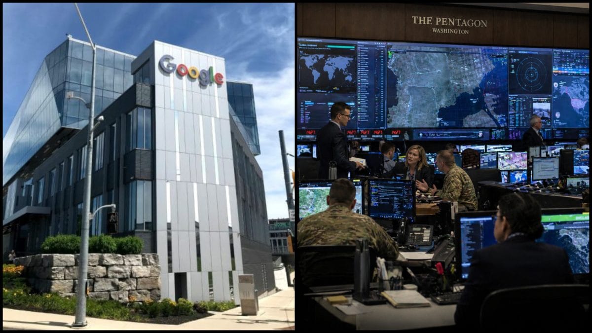 Pentagon a Google podpísali tajnú dohodu
