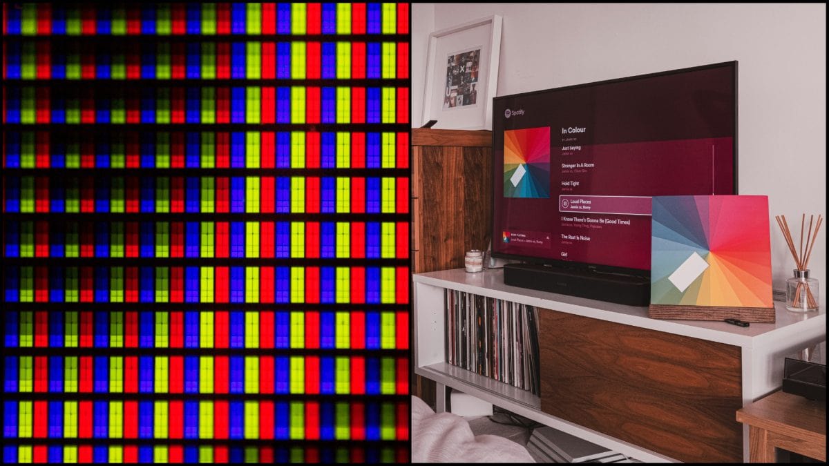 oled televízor a pixely