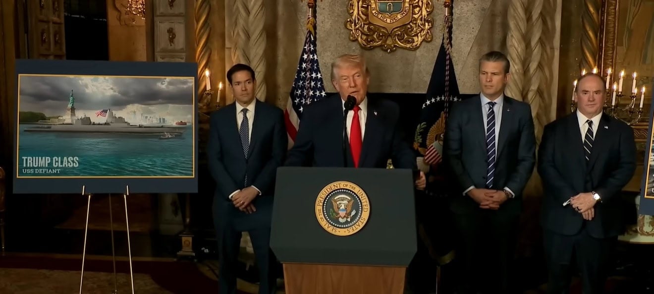 Trump buduje zlatú flotilu pre námorníctvo