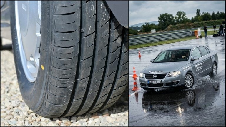 letné pneumatiky a akvaplaning