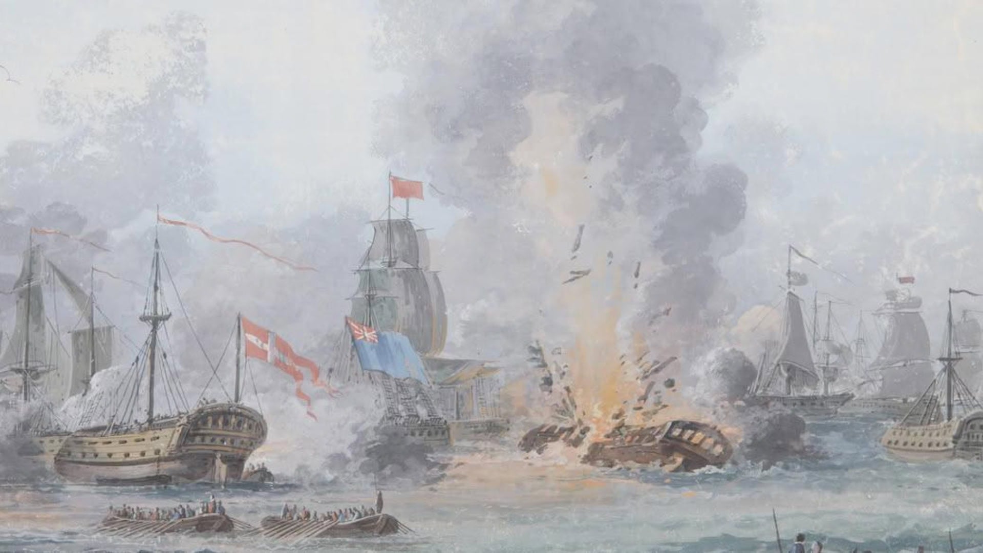 Maľba bitky o Kodaň