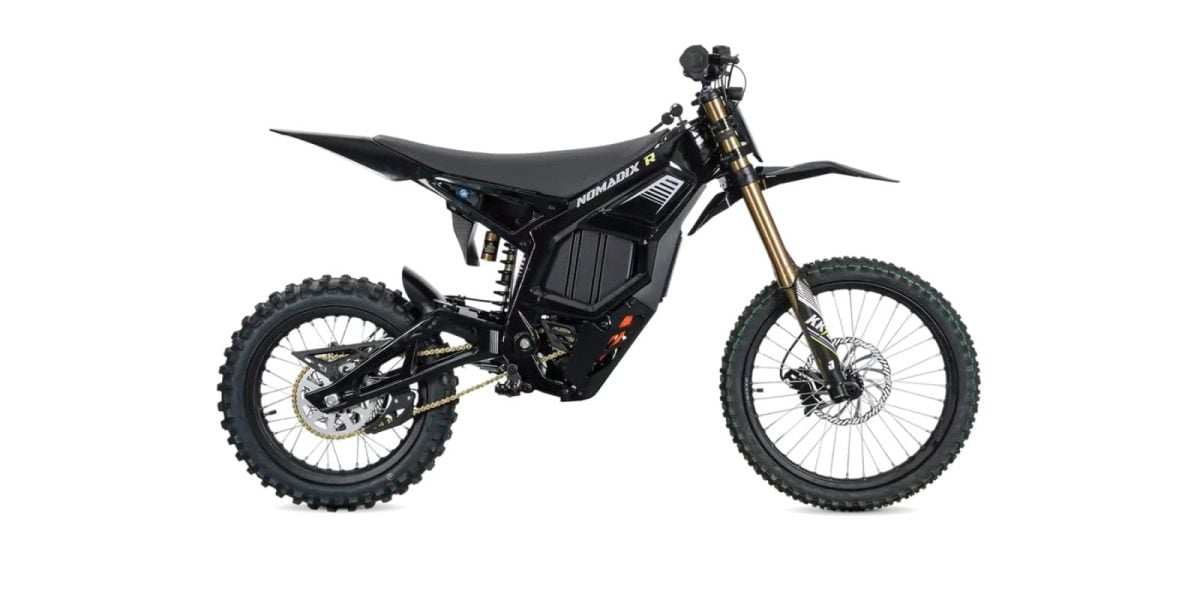 Elektrická terénna motorka Juiced Nomadix