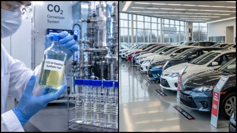 nové palivo z CO2 prelom pre autá