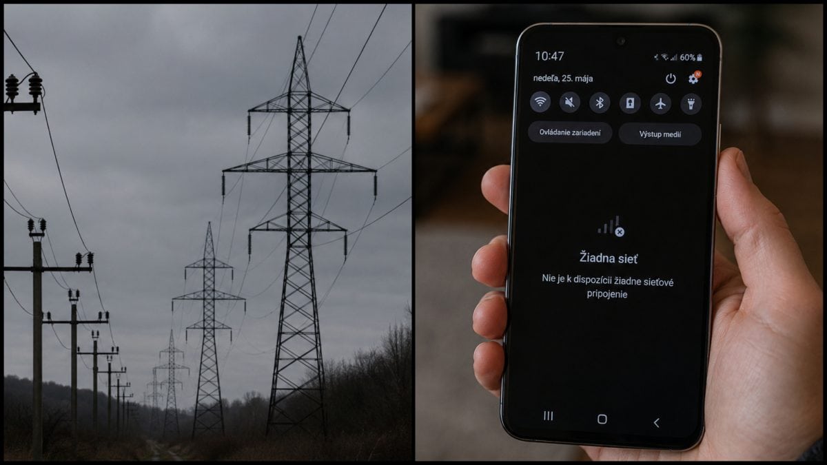 Výpadok elektriny a blackout Slovensko
