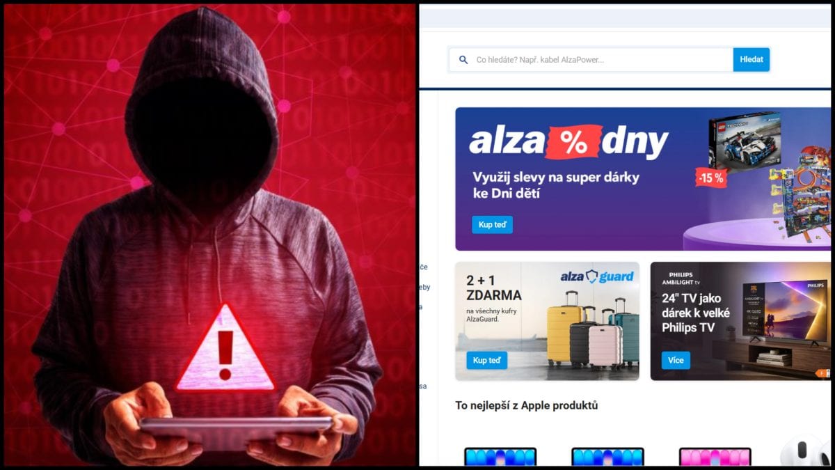 Citlivé údaje zákazníkov Alzy sa mali objaviť na zločineckom fóre. Ohrozených má byť 437 000 účtov HackerI majú databázu Alza.cz