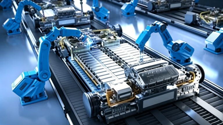 Článok pevnej batérie od spoločnosti Ganfeng Lithium