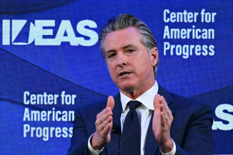 California Governor Gavin Newsom