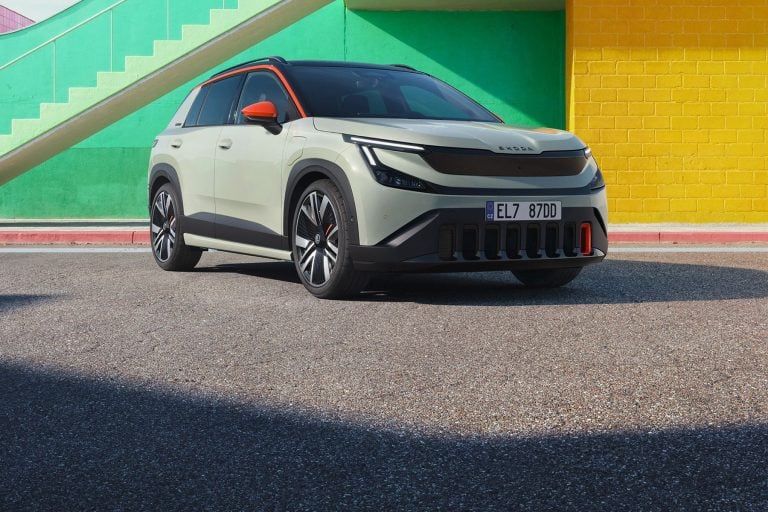 Elektrické SUV Škoda Epiq v exteriéri