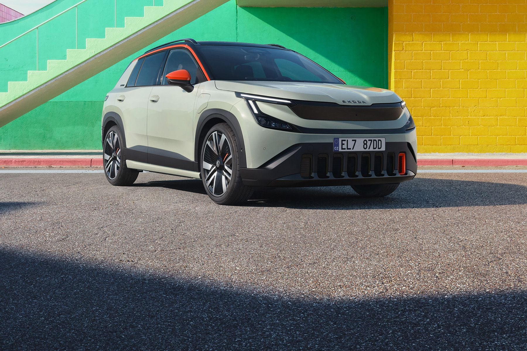 Elektrické SUV Škoda Epiq v exteriéri