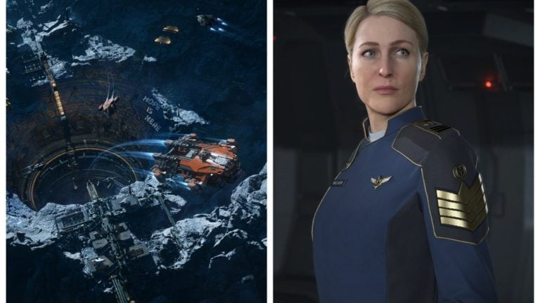 Vesmírne lode a postavy z pripravovanej sci-fi hry