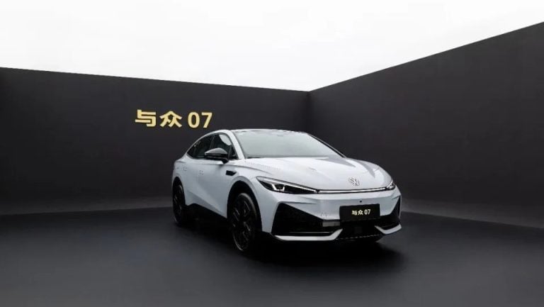 Elektrický sedan Volkswagen ID. Unyx 07 na čínskom trhu