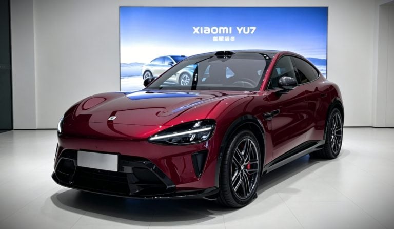 Elektrické SUV Xiaomi YU7 GT v športovom prevedení