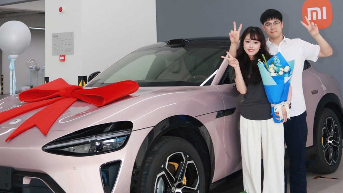 Nové lacné elektrické SUV Xiaomi YU7 Standard Edition na čínskom trhu