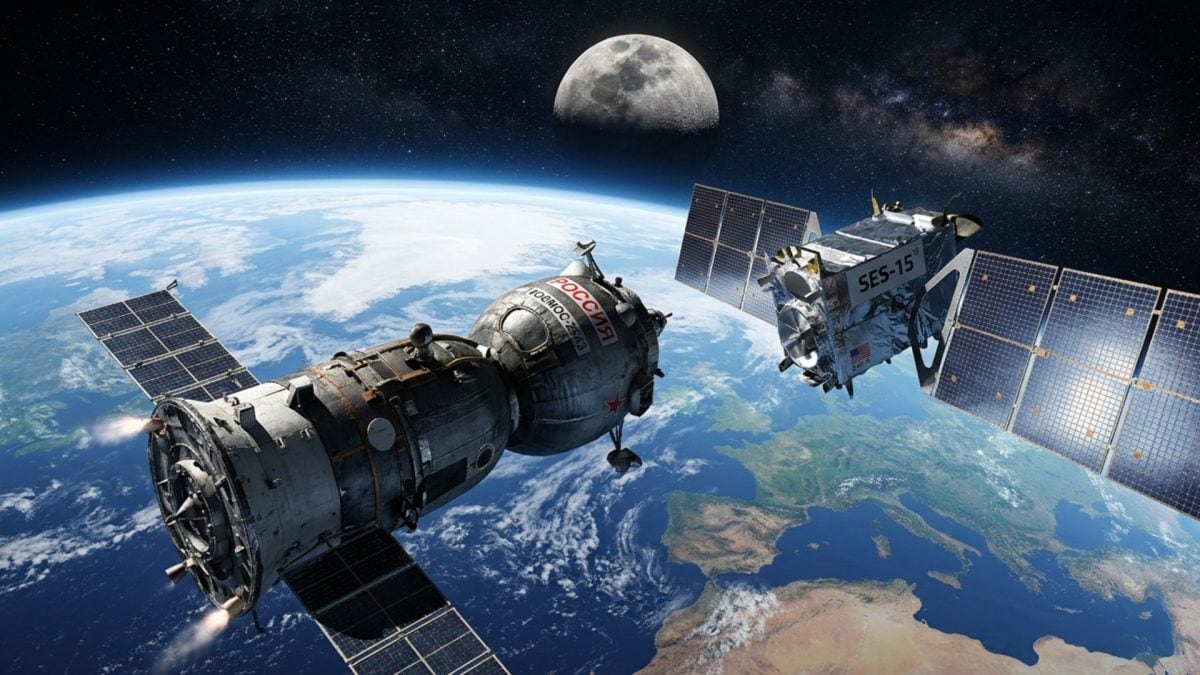 Vojna vo vesmíre je na spadnutie. Rusko sa nebezpečne priblížilo ku kľúčovému satelitu zem satelity