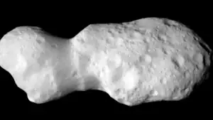 Asteroid Donaldjohanson nasnímaný sondou Lucy