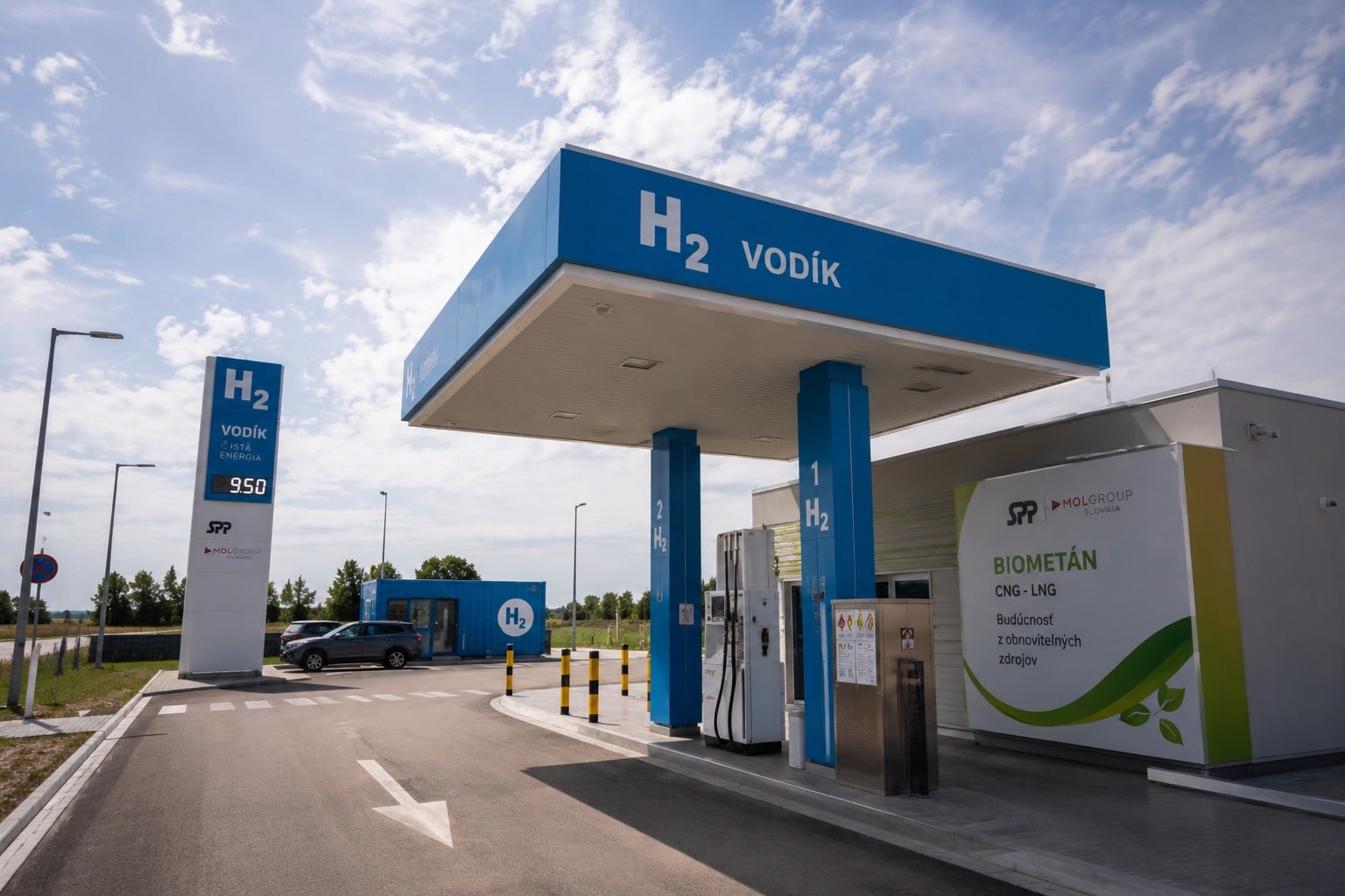 Vodíková stanica na Slovensku