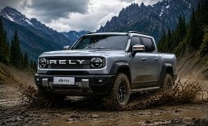 Chery Rely P3X naftový plug-in hybridný pickup