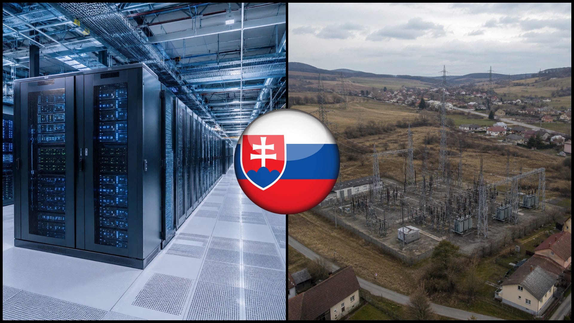 dátové centrá AI slovensko bez energie