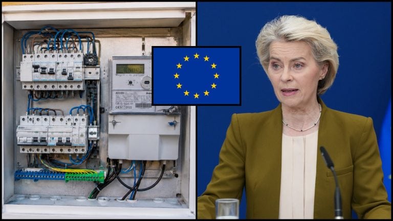 Brusel elektrina plyn Von Der Leyen