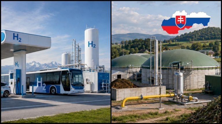 Vodíková stanica a biometán Slovensko