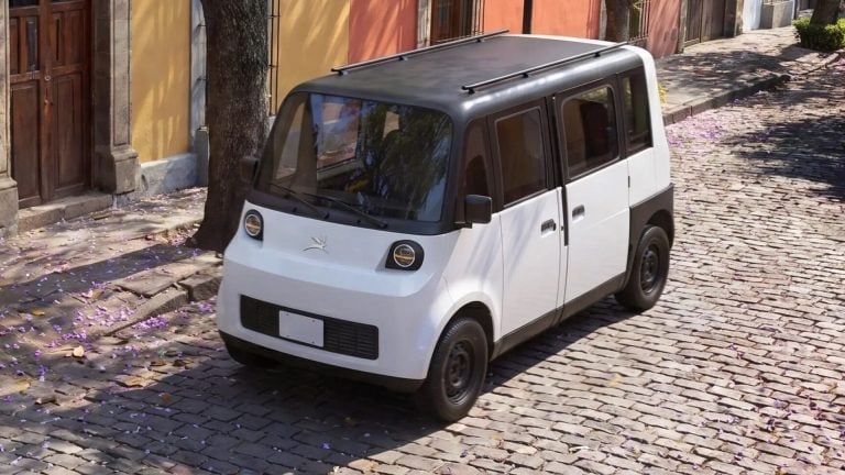 Olinia Mexiko prvý elektromobil