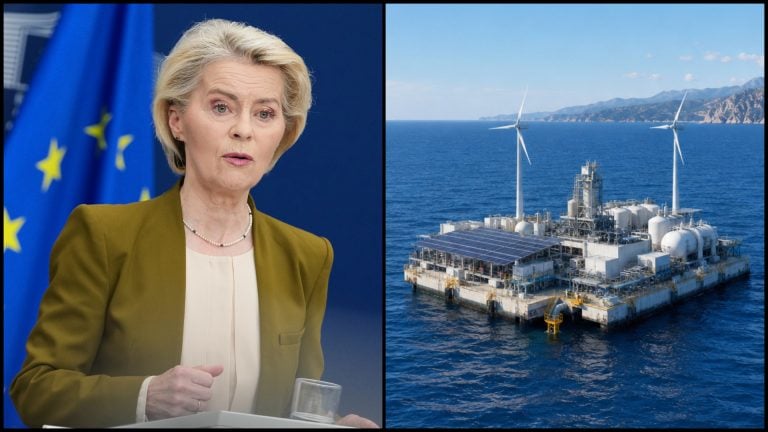 EÚ plán zelené energie platforma a Ursula von der Leyenová