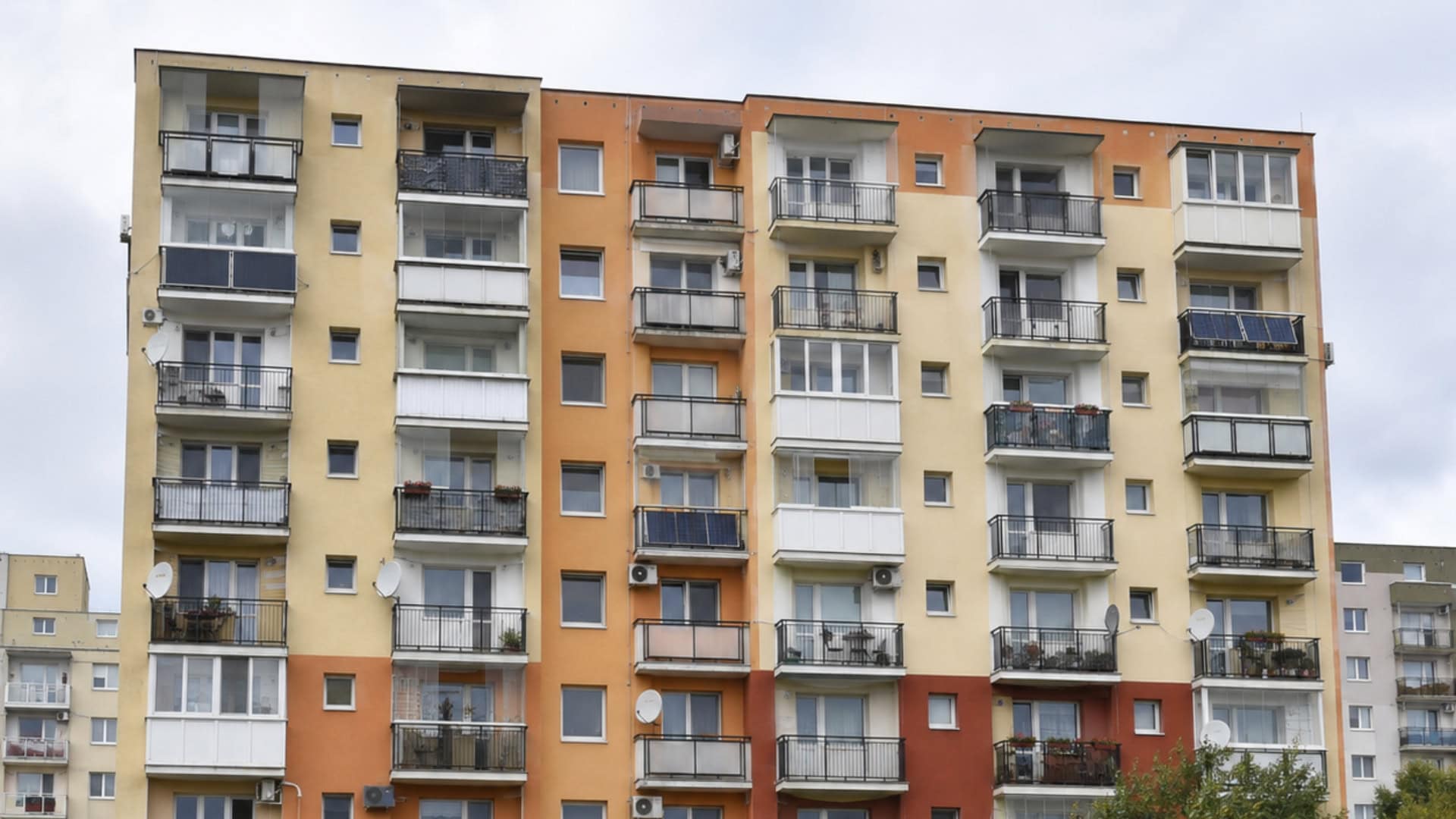 Balkóny bytov Slovensko technické bojisko