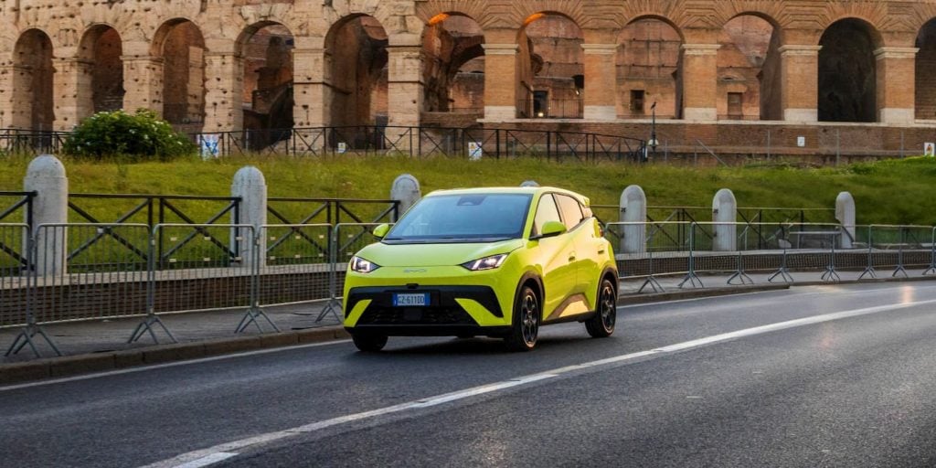 Model BYD Dolphin Surf žne úspechy vo Veľkej Británii.