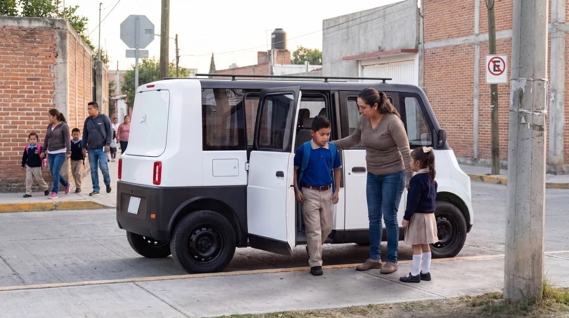 Olinia Mexiko prvý elektromobil